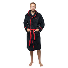 (L-XL, Black) Slipknot Unisex Adult Logo Robe