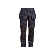 (34L, Black) Jobman Mens Craftsman Stretch Trousers