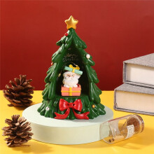 Night Light Christmas Tree Star Light Holiday Gift for Children Classmates Friends Home Christmas Decoration Ornaments A