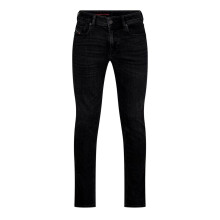 (30R, Black/Grey/Denim) Diesel Mens Sleenker Denim Slim Jeans