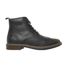 (10 UK, Black) Nicholas Deakins Mens Deaks Trigger Ankle Boots