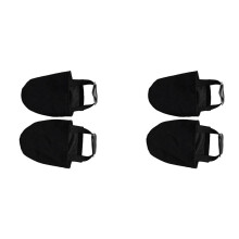 4 Stück Bowling Schuh überzüge Schuh Gleiter für Bowling Schuhe Trockene Herren Damen Schuh Schutz Hüllen Schuh Zubehör Teile