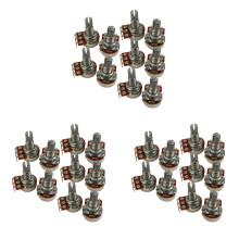 Gitarre Klein Größe A500K Potentiometer Gitarre Bass Teile (30 Stücke)