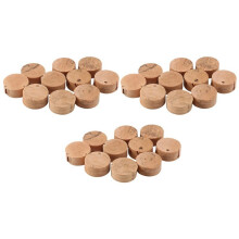 30Pcs ClÉ de L'Eau ClÉ Pad En LiÈGe pour Robinet de Broche pour Accessoires de RÉparation de Trombone de Trompette DiamÈTre 9mm Épaisseur 4mm
