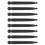 8X Traditional Relax Thai Foot Massage Reflexology Stick Tool Black 1