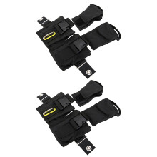 4x Scuba Tauchen Gewichts Tasche Blei FüLl Beutel Aufbewahrungs Taschen Compact Tech Tauch Tasche