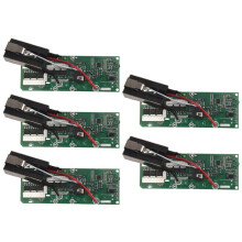 5X Li-Ion Battery Charging Protection Circuit Board PCB Replacement for 18V P108 RB18L40 Multimeter Multitool
