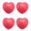 4X Herz Stress Helfer  Rot 1