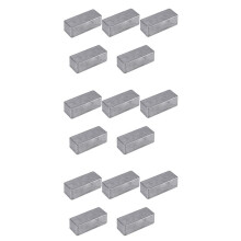 15 Stuks Gitaareffectpedaal Aluminium Stompboxbehuizing voor Doe-Het-Gitaarpedaalkit 1590A