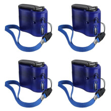 4X USB-Handzwengeldynamo voor Universele Oplader, Reisladergadgets