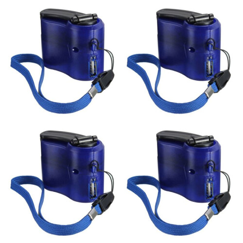 4X USB-Handzwengeldynamo voor Universele Oplader, Reisladergadgets