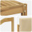 VidaXL vidaXL Outdoor-Sofagarnitur 5 stk. Weiß und Beige 6