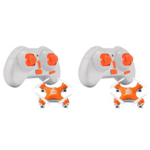 2X RC Quadcopter Cx10 Remote Control Drone 2.4G 4CH with LED Electronic Helicopter Electric Airplane Toys B