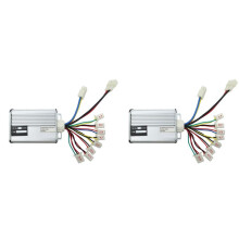 2X 36V 1000W Brushed Controller Electric Bicycle E-Bike Scooter Brush Speed Controller Motor for Electric Scooter