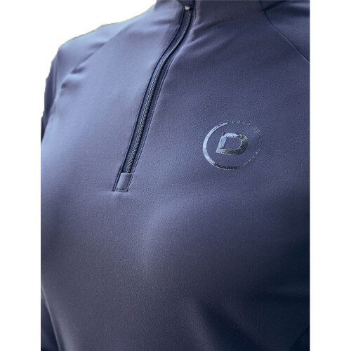 Dublin (12 UK, Navy) Dublin Womens/Ladies Brushed Fitted Base Layer Top 2