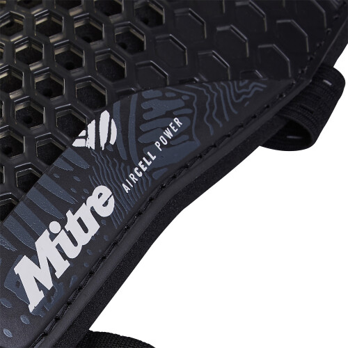 Mitre (XL, Black/White) Mitre Power Aircell Technology Shin Guards 2