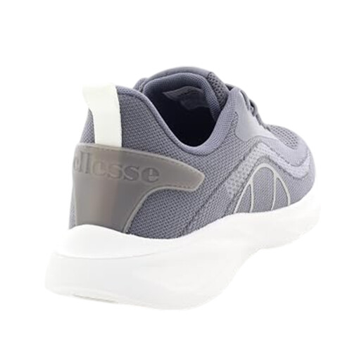 Ellesse (11 UK, Grey) Ellesse Mens Como Leather Flat Trainers 1