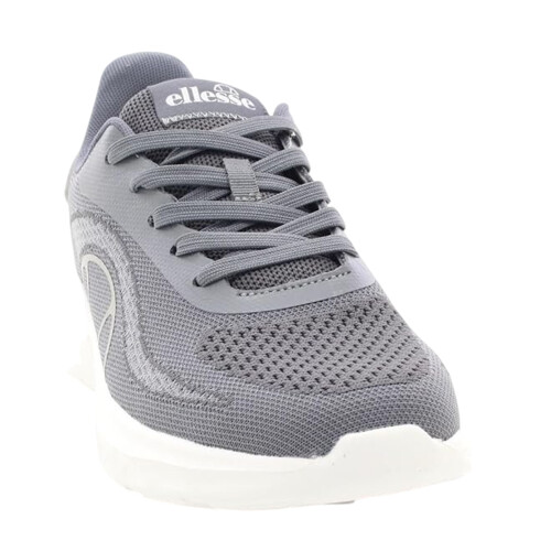 Ellesse (11 UK, Grey) Ellesse Mens Como Leather Flat Trainers 2
