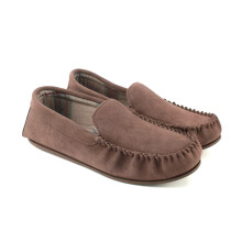 (11 UK, Truffle Brown) Eastern Counties Leather Mens Harris Suede Moccasins