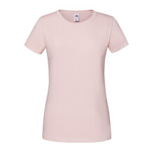 (XXL, Powder Rose) Fruit of the Loom Womens/Ladies Iconic 190 T-Shirt