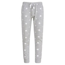 (9-10 Years, Heather Grey/White) SF Childrens/Kids Stars Lounge Pants