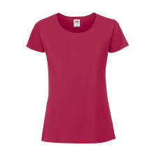 (XXL, Cranberry) Fruit of the Loom Womens/Ladies Iconic 190 T-Shirt