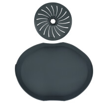Blade Cover and Baking Mat Steamer Steaming Tray Dish Pan for TM5 TM6 TM31 Slow Cooking & Sous Vide