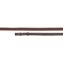 (48in x 0.5in, Havana) Aviemore Soft Leather Horse Rubber Reins