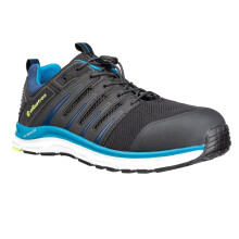 (6 UK, Black/Petrol Blue/White) Albatros Mens AER55 Impulse Safety Trainers