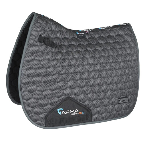 (17in - 18in, Grey) ARMA Mesh 3D Horse Saddlepad
