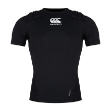 (M, Black) Canterbury Boys Pro Rugby Protection Vest