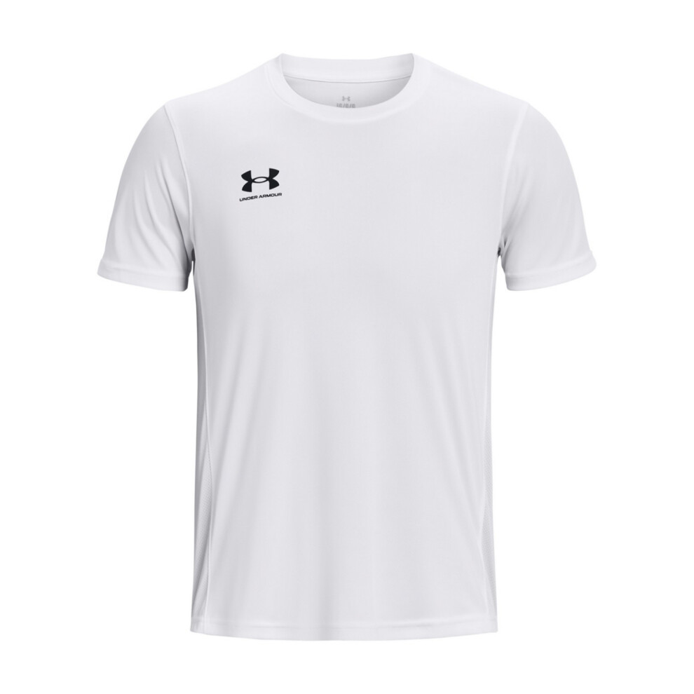 Under Armour (Xxl, White/Black) Mens Challenger Training T-Shirt
