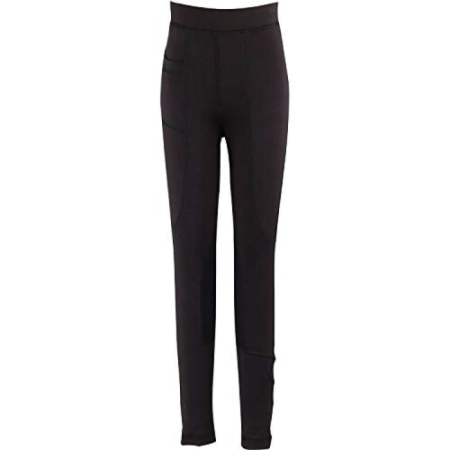 Dublin (22in, Black) Dublin Childrens/Kids Performance Flex Knee Patch Riding Tights