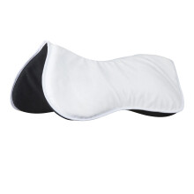 (L, White) Weatherbeeta Memory Foam Comfort Half Pad
