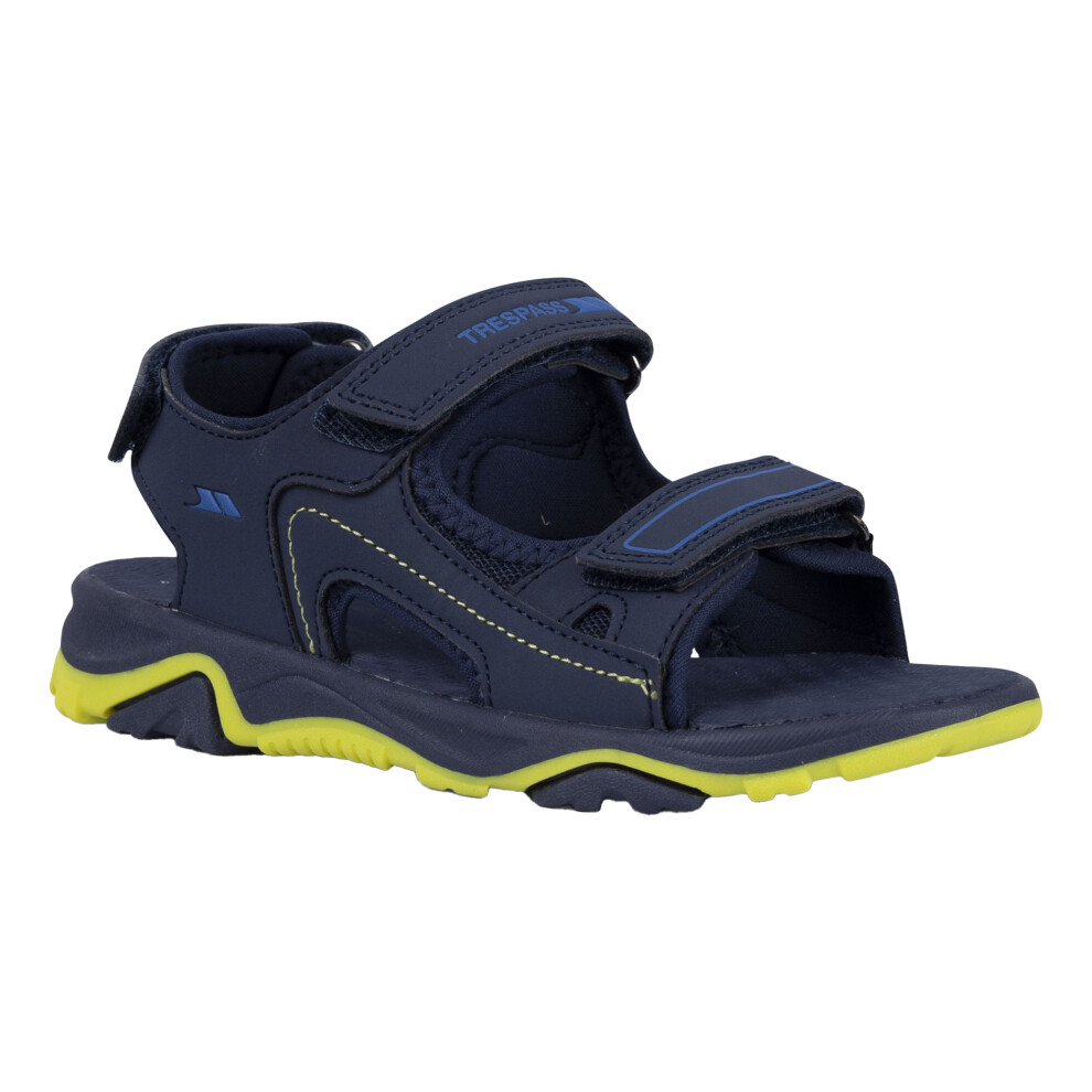 Trespass (11 Uk Child, Navy) Childrens/Kids Jett Double Strap Sandals