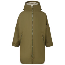 (5-8 Years, Olive/Natural) TriDri Childrens/Kids Changing Robe
