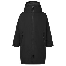 (5-8 Years, Black/Charcoal) TriDri Childrens/Kids Changing Robe
