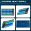3X 16 Channel Relay Module DC5-12V Power Supply ESP32 Development Board ESP32-WROOM Secondary Development Module 5
