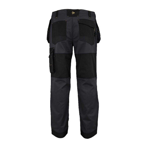 Dunlop (M, Charcoal/Black) Dunlop Mens Work Trousers 1