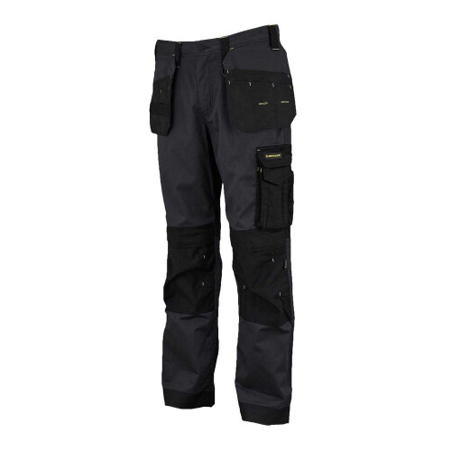 Dunlop (M, Charcoal/Black) Dunlop Mens Work Trousers 2
