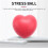 5X Herz Stress Helfer  Rot 5