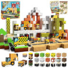 (Engineering)Minecraft Blocchi Costruzioni Magnetici per Bambini con Costruzioni in Plastica Gioco Educativo
