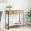VidaXL vidaXL Console Table Artisan Oak 75 x 34.5 x 75 cm Engineered Wood 1
