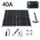 200W Solar Panel Kit Solar Panel Hoch Effizientes Reise und Telefon Boot Tragbares 12V LadegeräT mit Controller 40A 9