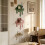 (Green)Modern Art Cloud Wall Decor With Storage Shelf Suitable For Office Or Entryway 4