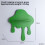 (Green)Modern Art Cloud Wall Decor With Storage Shelf Suitable For Office Or Entryway 6