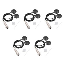 5X Guitar Pickups Acoustic Electric Piezo Transducer Microphone Contact for Guitar Violin Ukulele Mandolin Banjo Cello
