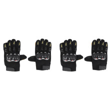 4X Gants de Planche à Roulettes Gants de Glissière de Fire Stone Flint Sparks Gants de Longboard ÉQuipement de Protection / Gants de