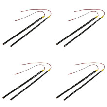 8 -In-1 30 cm 15 LED Flexible Auto-Streifen Neon-Licht-Lampe Orange