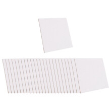 25 Pcs Magnetic Painting Canvas Panel Magnetic  Canvas Boards Canvas Blank Canvases for Painting Art Gift DIY Decor